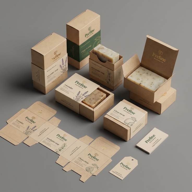 Cardboard Soap Packaging