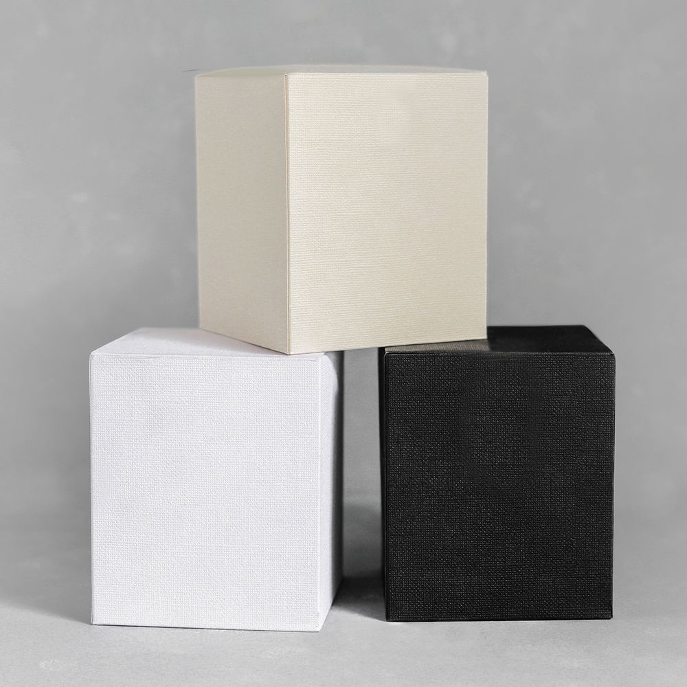 Cardstock Candle Boxes