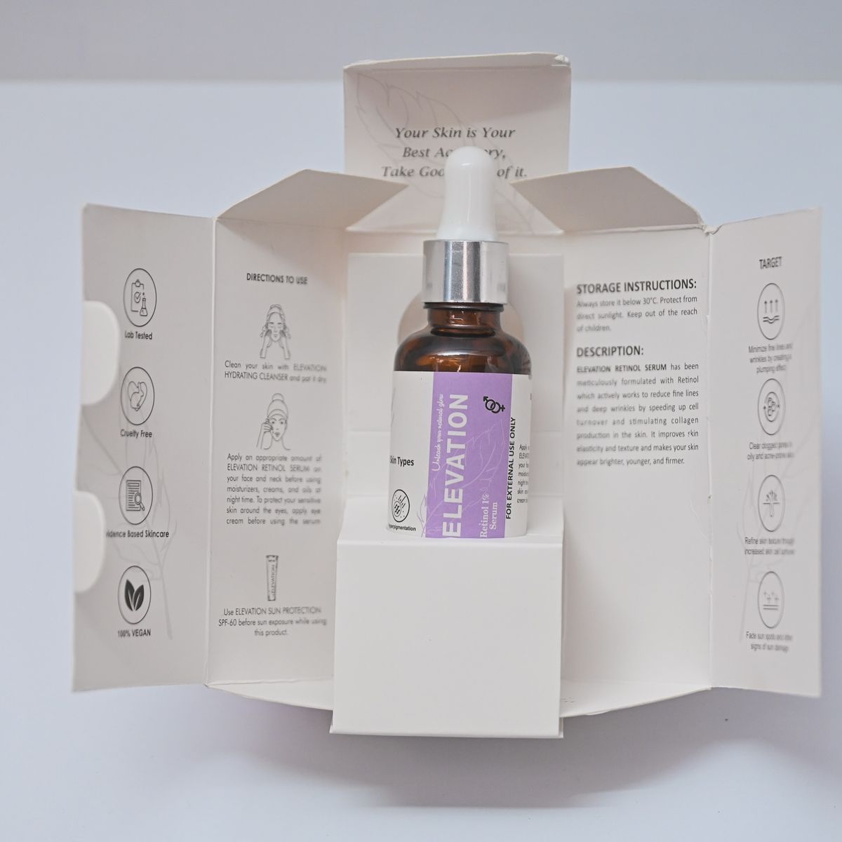 Custom Anti-Aging Serum Boxes