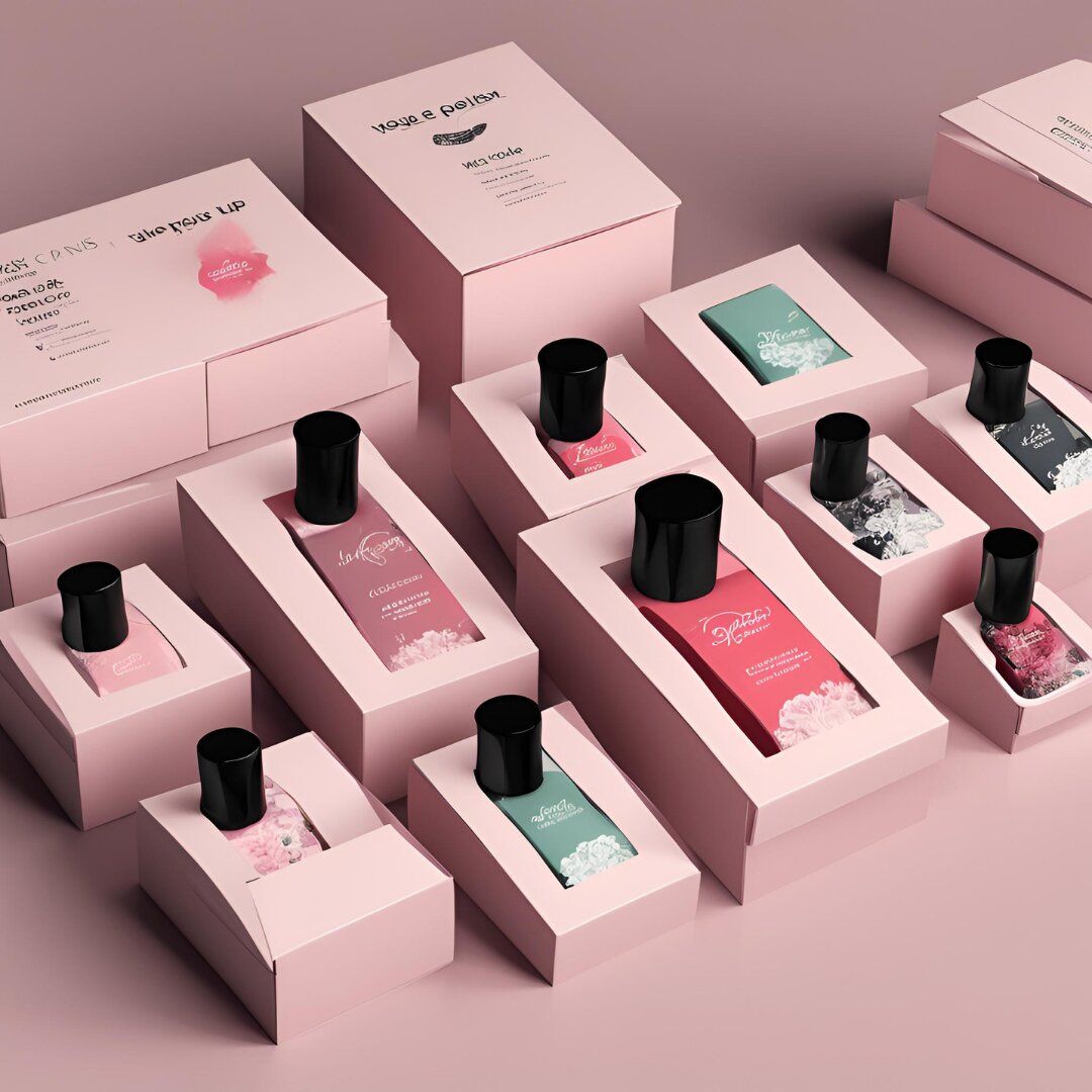 Custom Colored Nail Polish Boxes