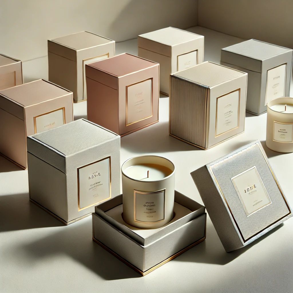 Custom Design Candle Boxes