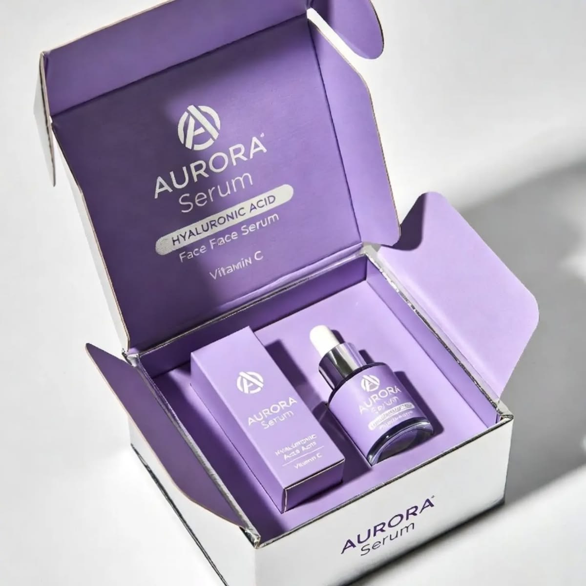 Custom Face Serum Boxes
