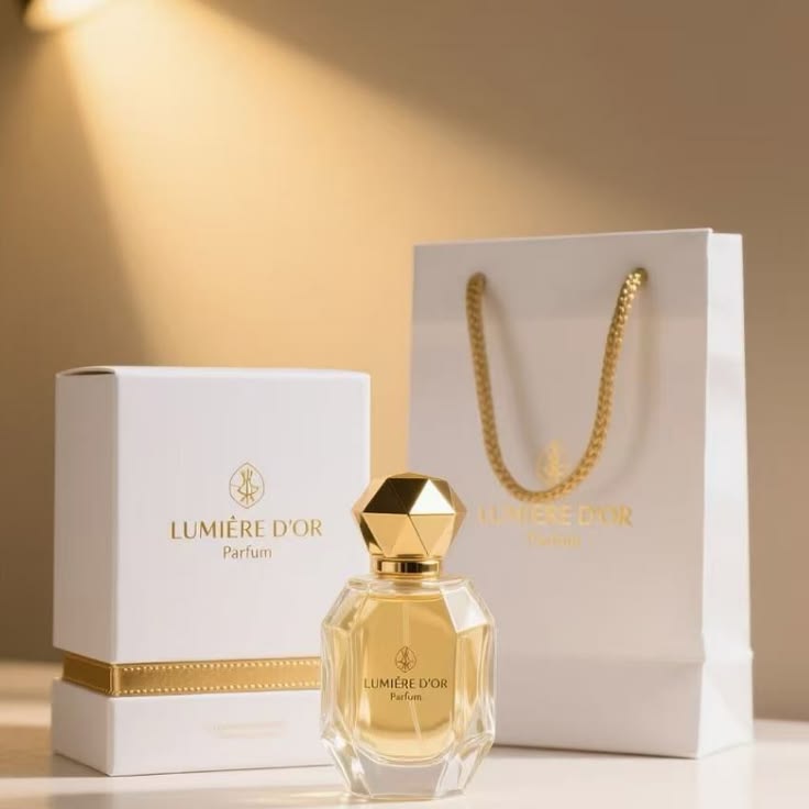 Custom Gold Silver Foil Perfume Boxes