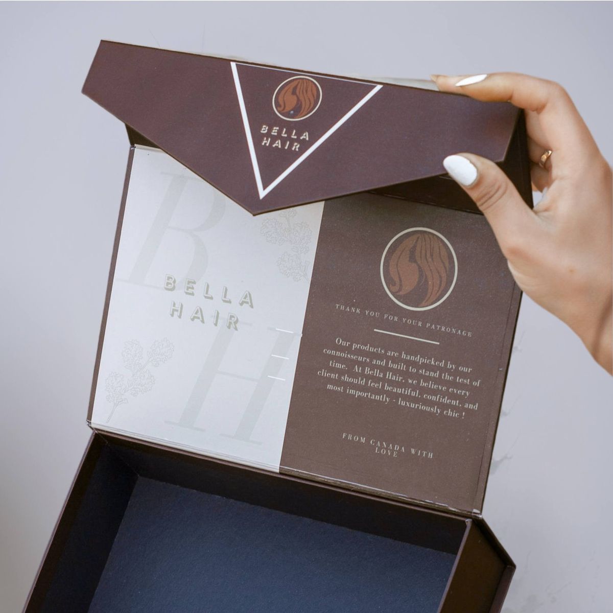 Hair Extension Subscription Boxes packaging