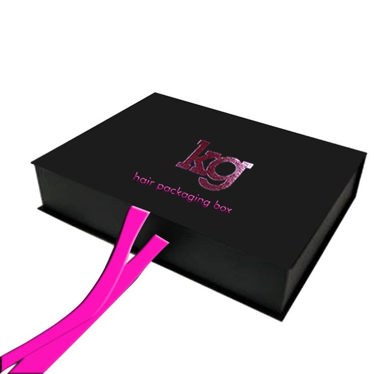 Hair Packaging Boxes with logo