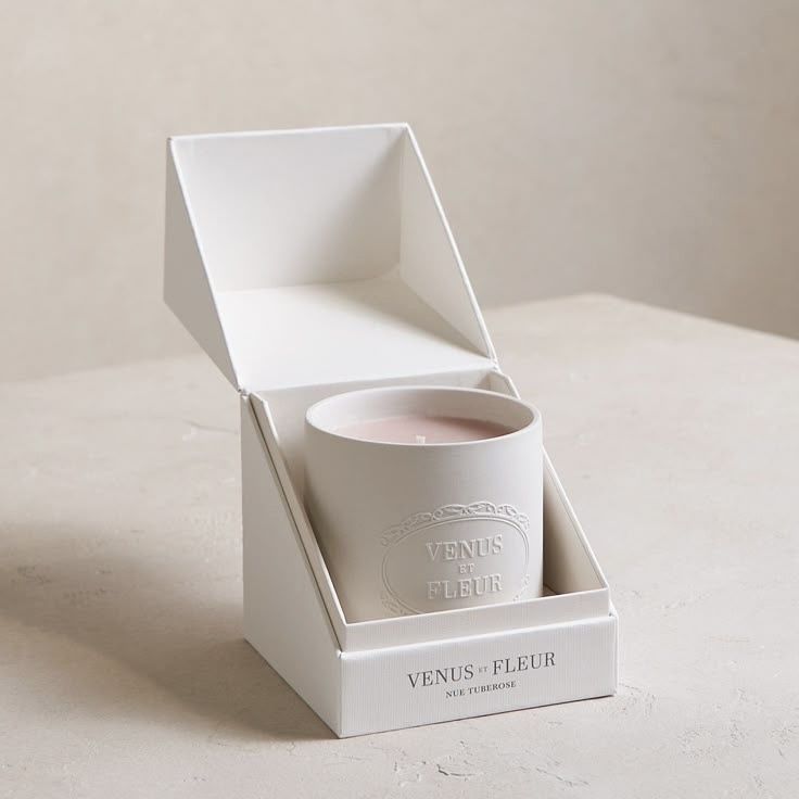White Candle Boxes