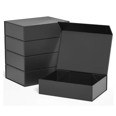Black Bakery Boxes