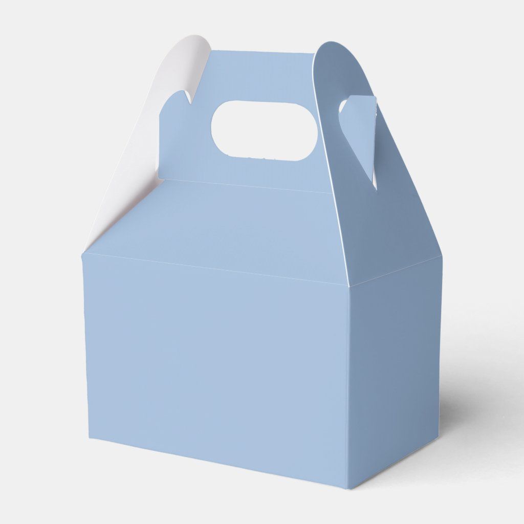 Blue Gable Boxes