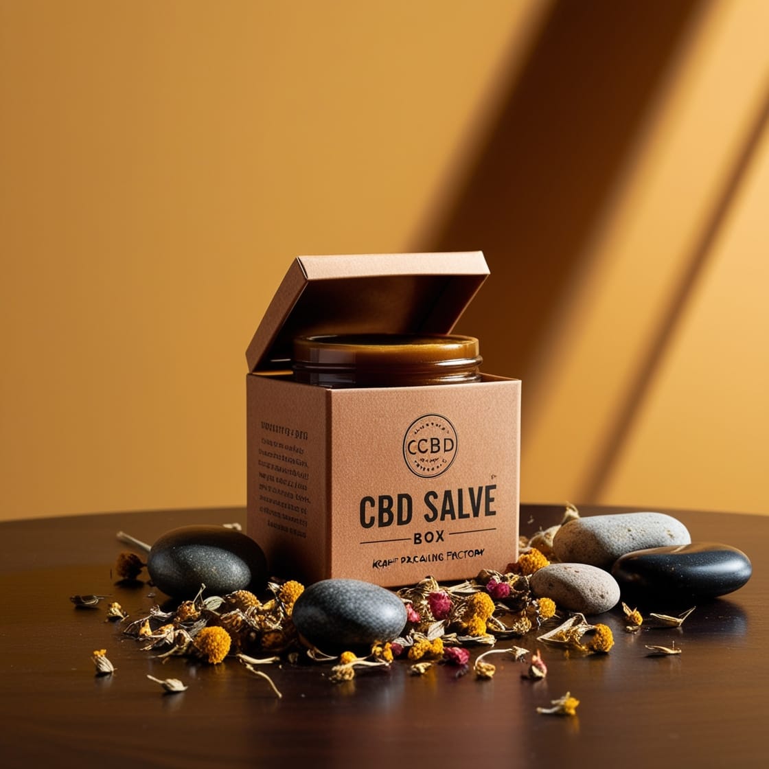 CBD Salve Boxes Stick