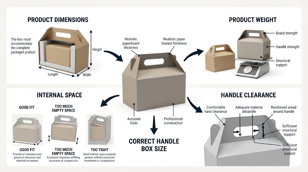 Gable Boxes With Handles: Easy-Carry Packaging for Businesses 5 Choosing the Right Handle Box Size