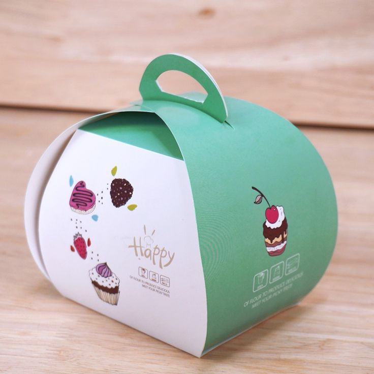 Custom Cake Boxes with Handle