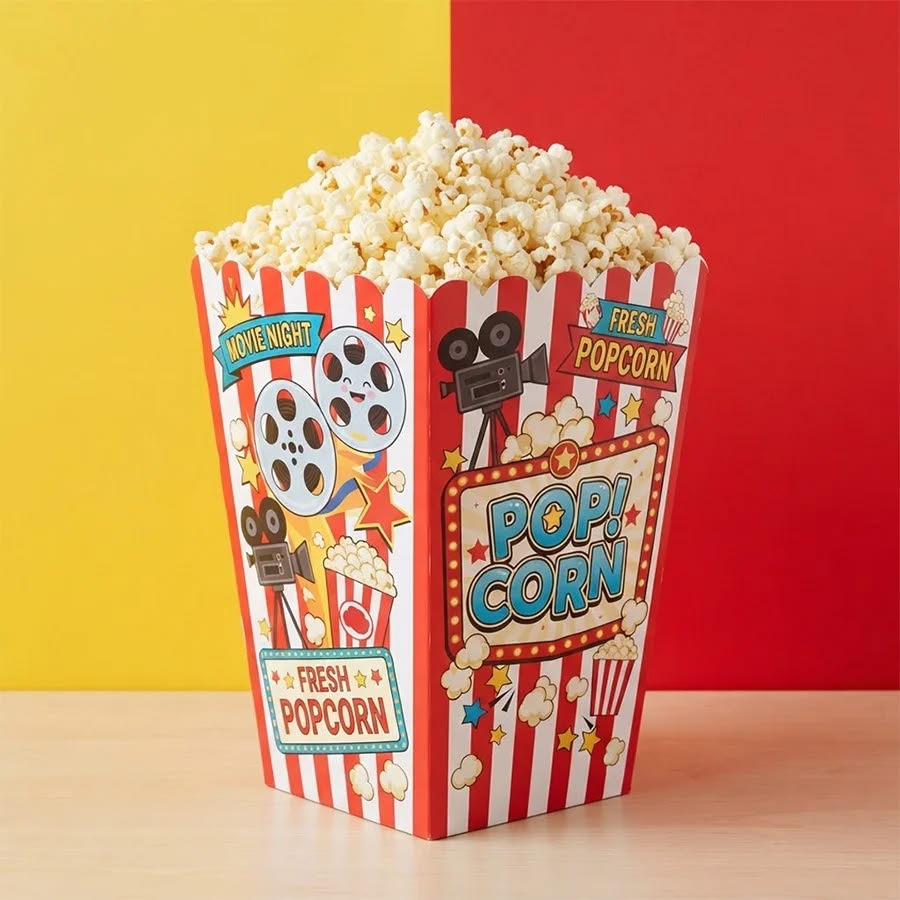 Custom Cardboard Popcorn Boxes1