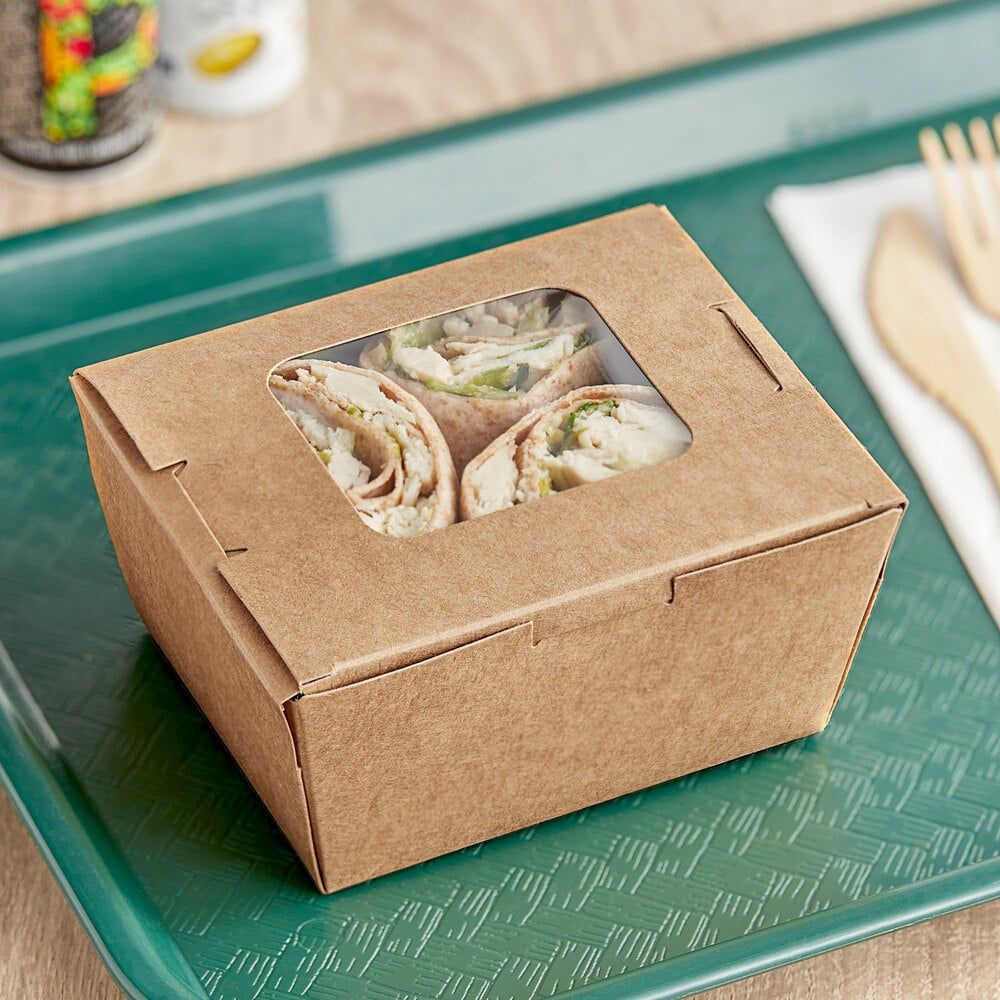 Custom Folded Takeout Boxes