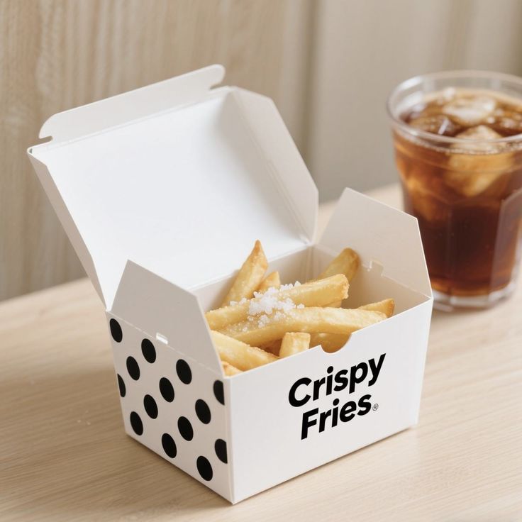 Custom French Fries Boxes