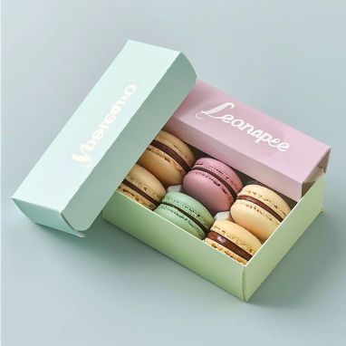 Custom French Macaron Box