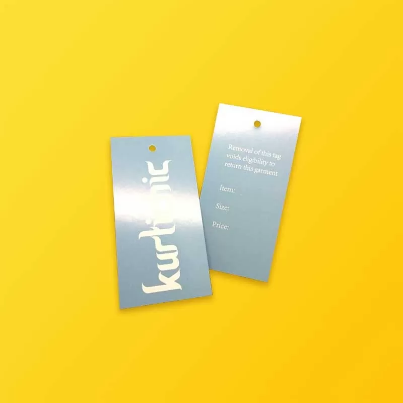 Custom Glossy Hangtags