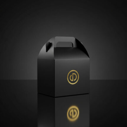 Black Gable Packaging Boxes
