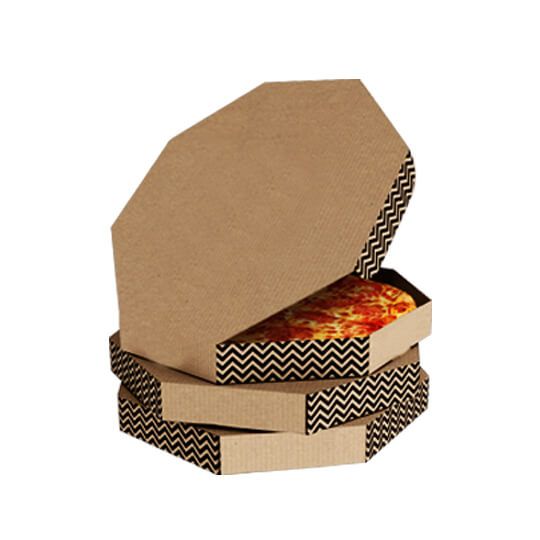 Custom Hexagonal Pizza Boxes