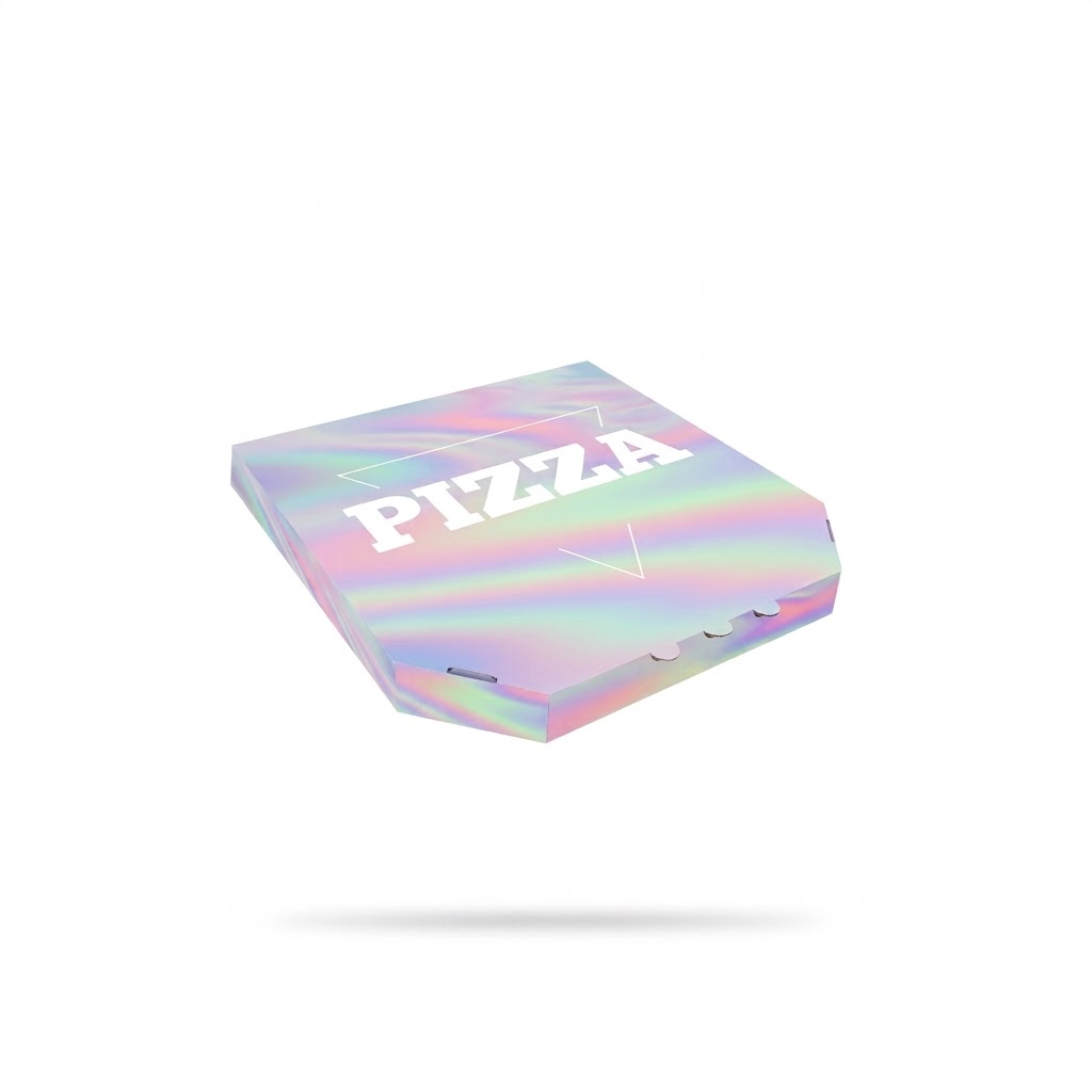 Custom Holographic Pizza Boxes