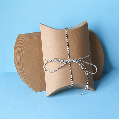 Custom Kraft Pillow Boxes1