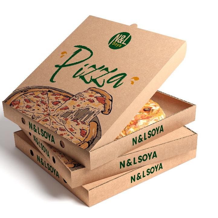 Custom Kraft Pizza Boxes