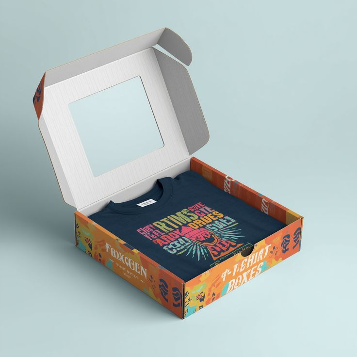 Custom Printed Luxury Shirt Boxes