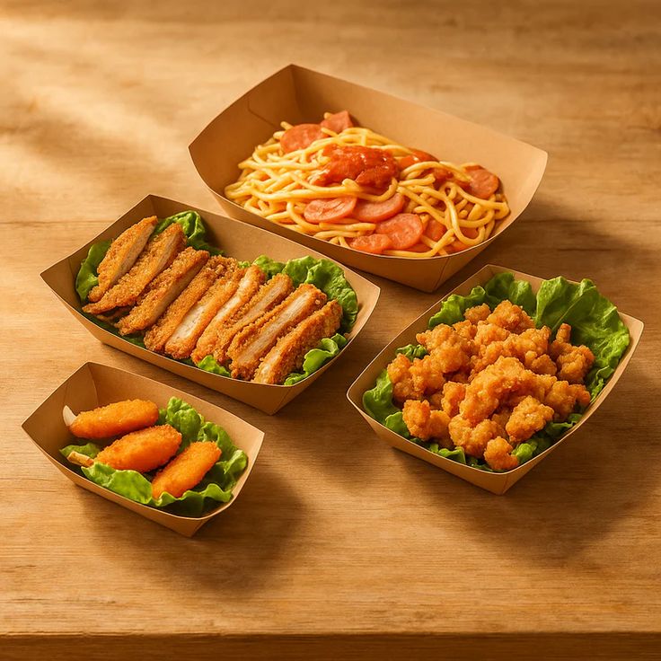 Custom Takeout Tray