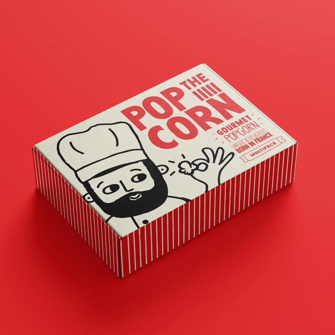 Digital Printed Popcorn Boxes