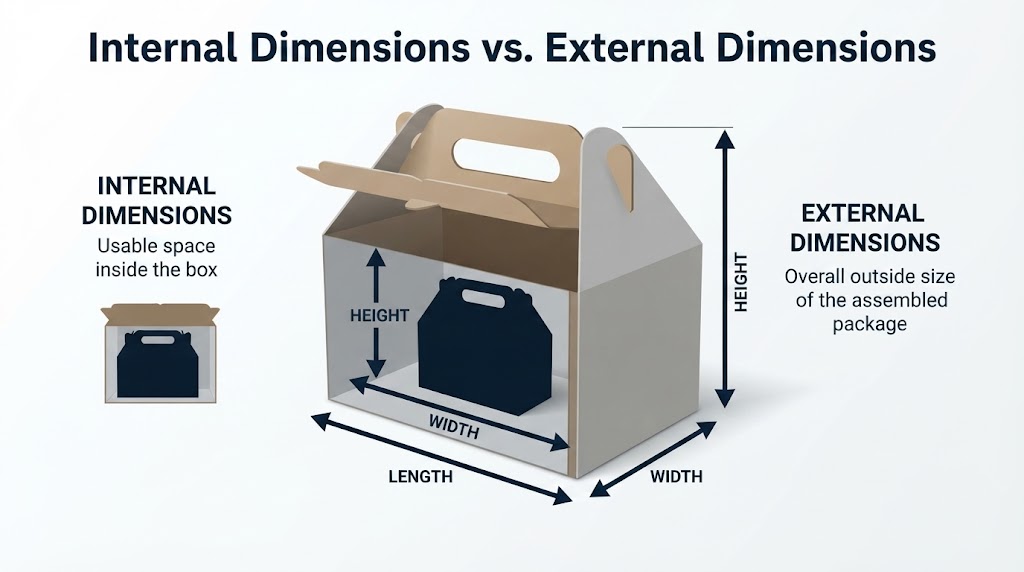Small vs. Large Gable Boxes: How to Choose the Right Size 4 Internal Dimensions vs. External Dimensions