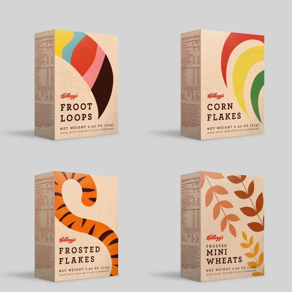 Kraft Cereal Boxes