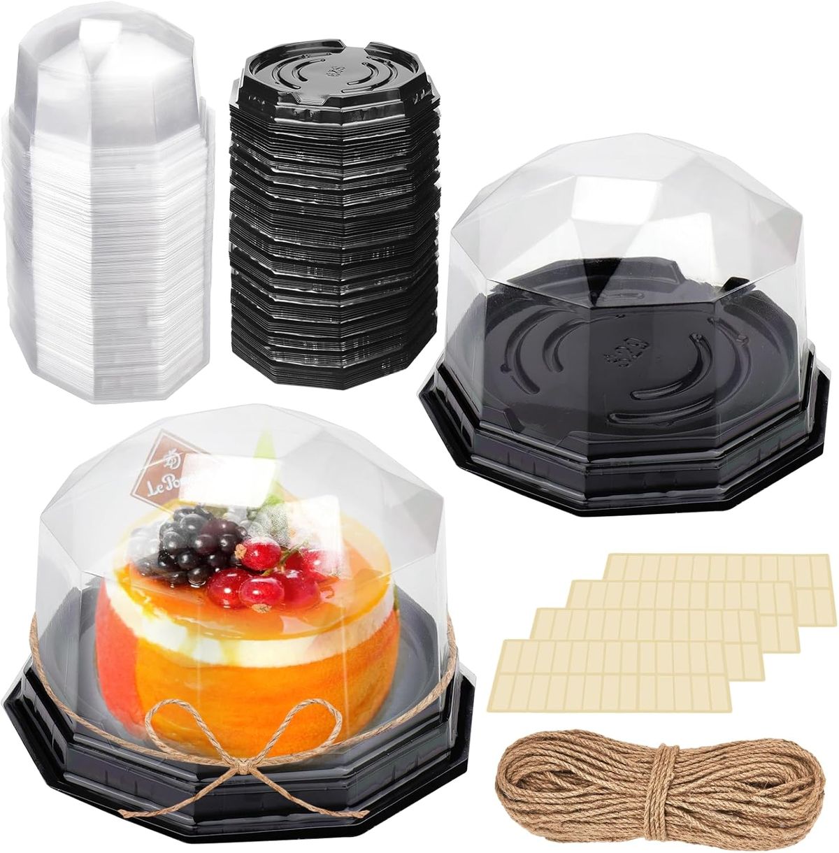 Lid and Tray Cake Boxes