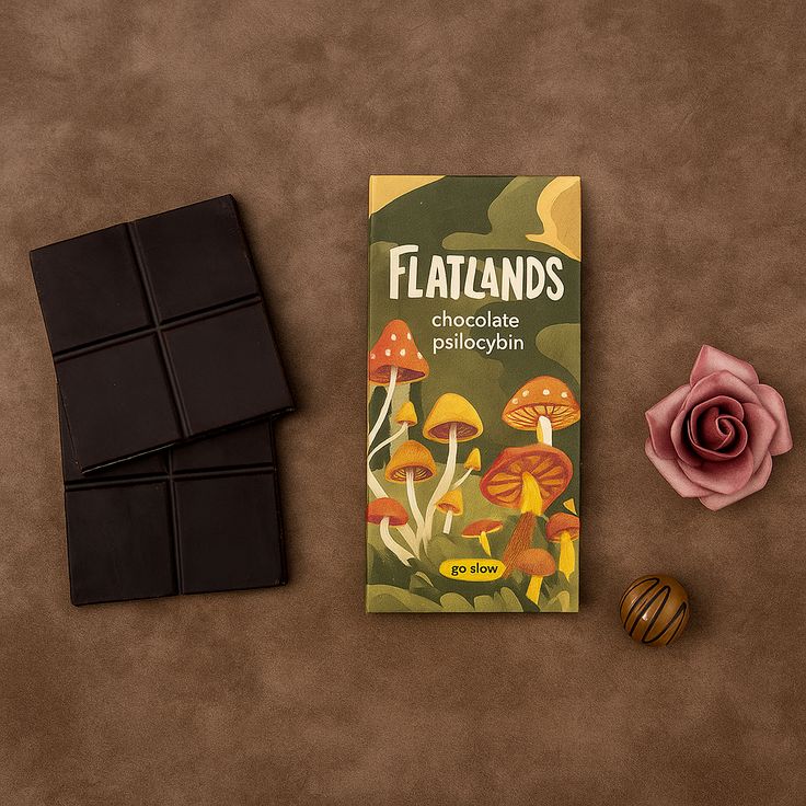 Mushroom Chocolate Bar Packaging