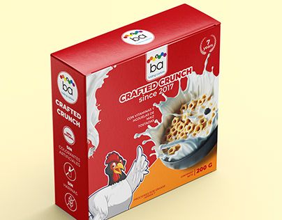 Offset Multi Color Printed Cereal Boxes