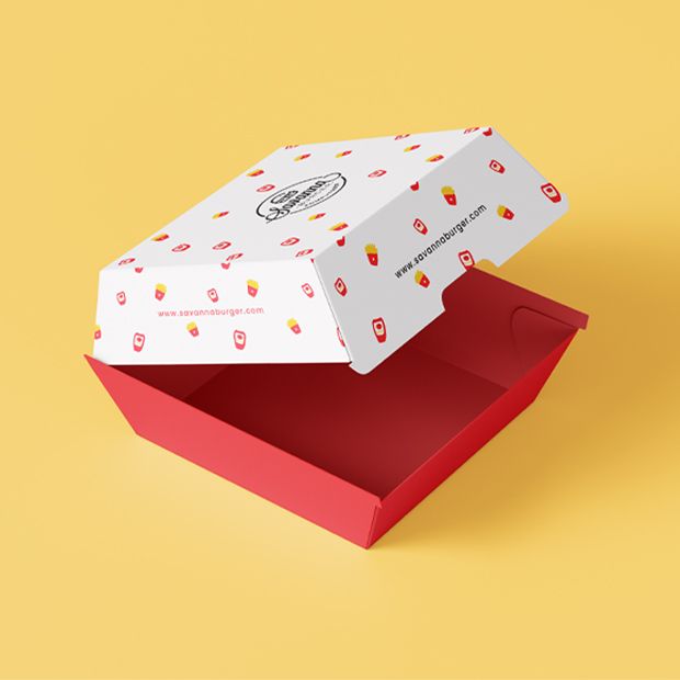 Printed Food Boxes with Logo