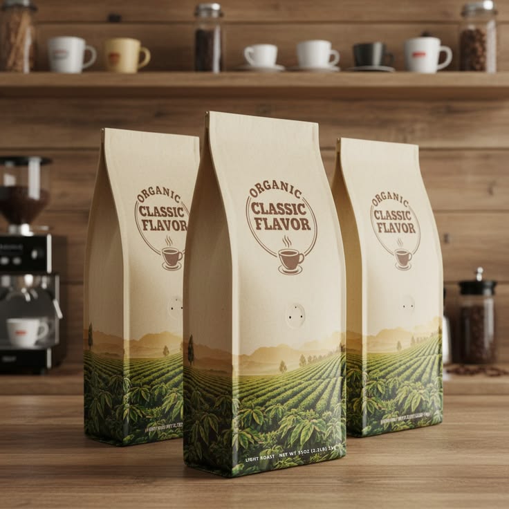 mylar coffee packaging bags
