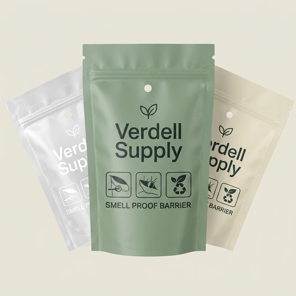 smell proof mylar zipper bags