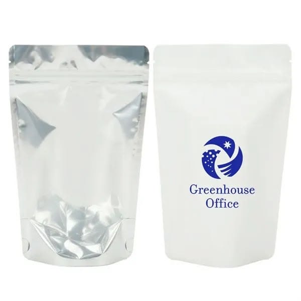 white mylar bags