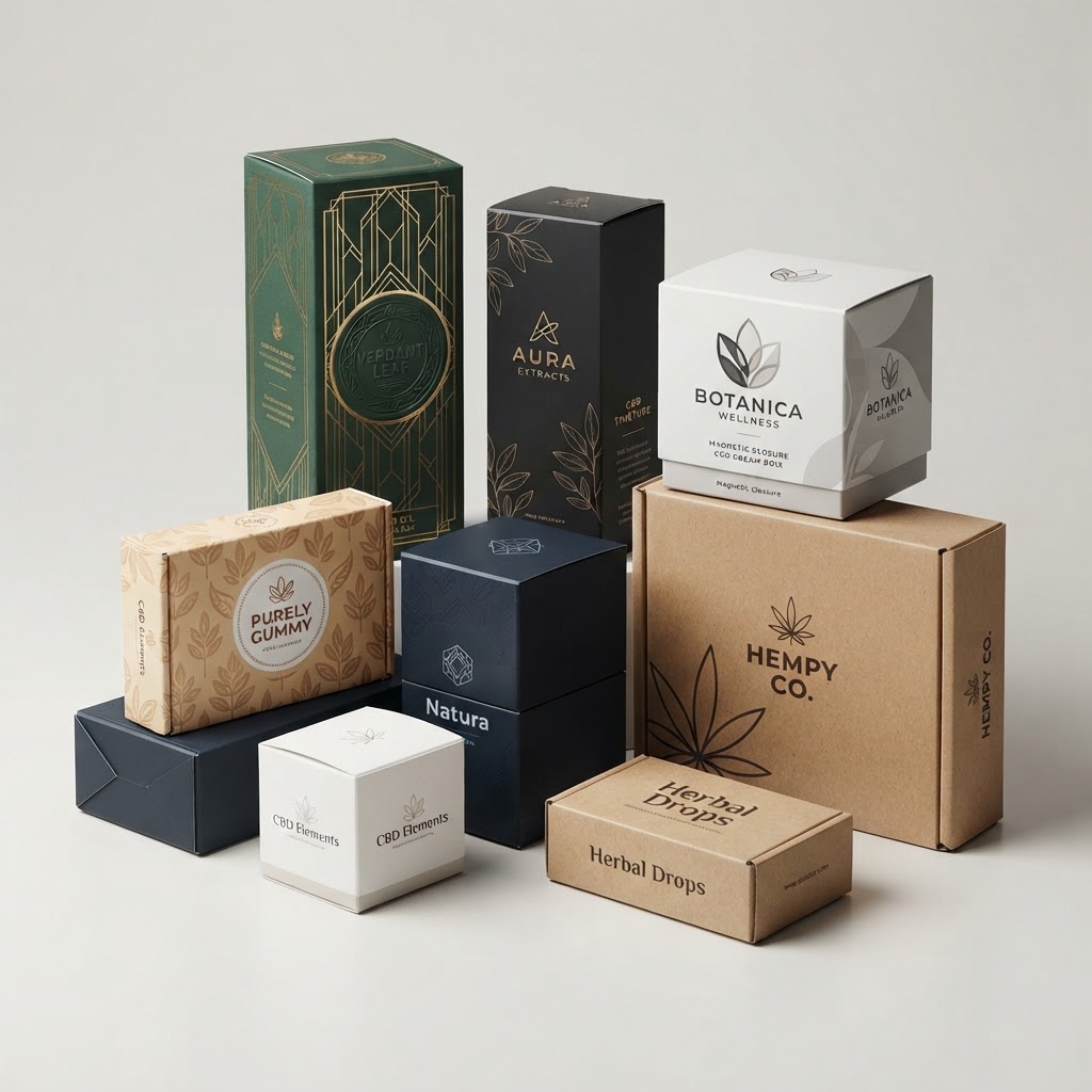 Custom CBD packaging boxes for CBD products