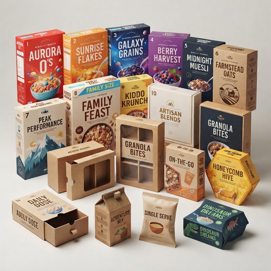 Cereal Packaging Boxes