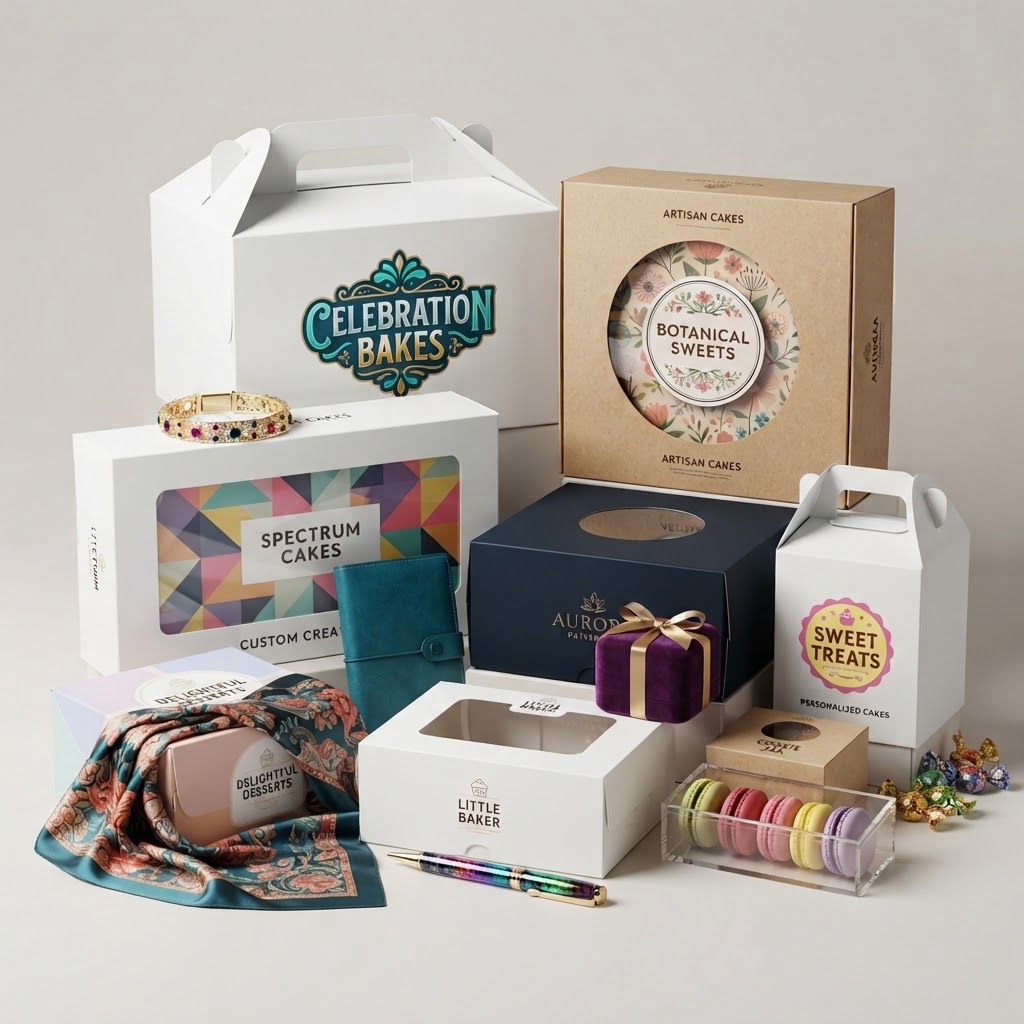 Custom Cake Packaging Boxes