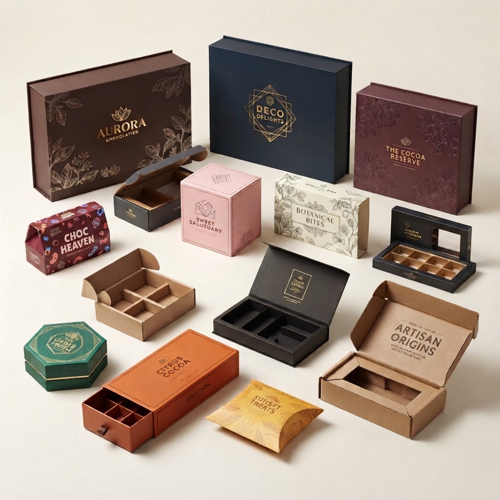 Custom Chocolate Boxes