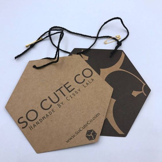 Custom Kraft Hangtags Eco Friendly