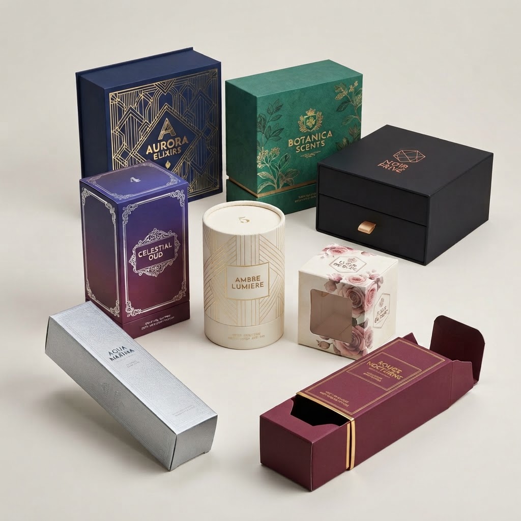 Custom Perfume Packaging Boxes