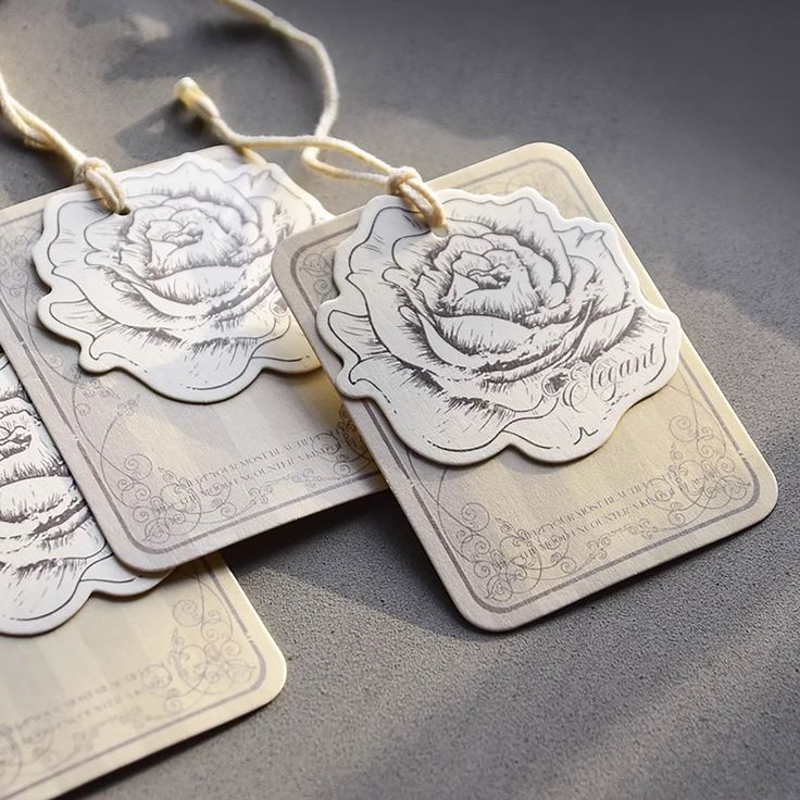 Custom Unique Hangtag Shaped