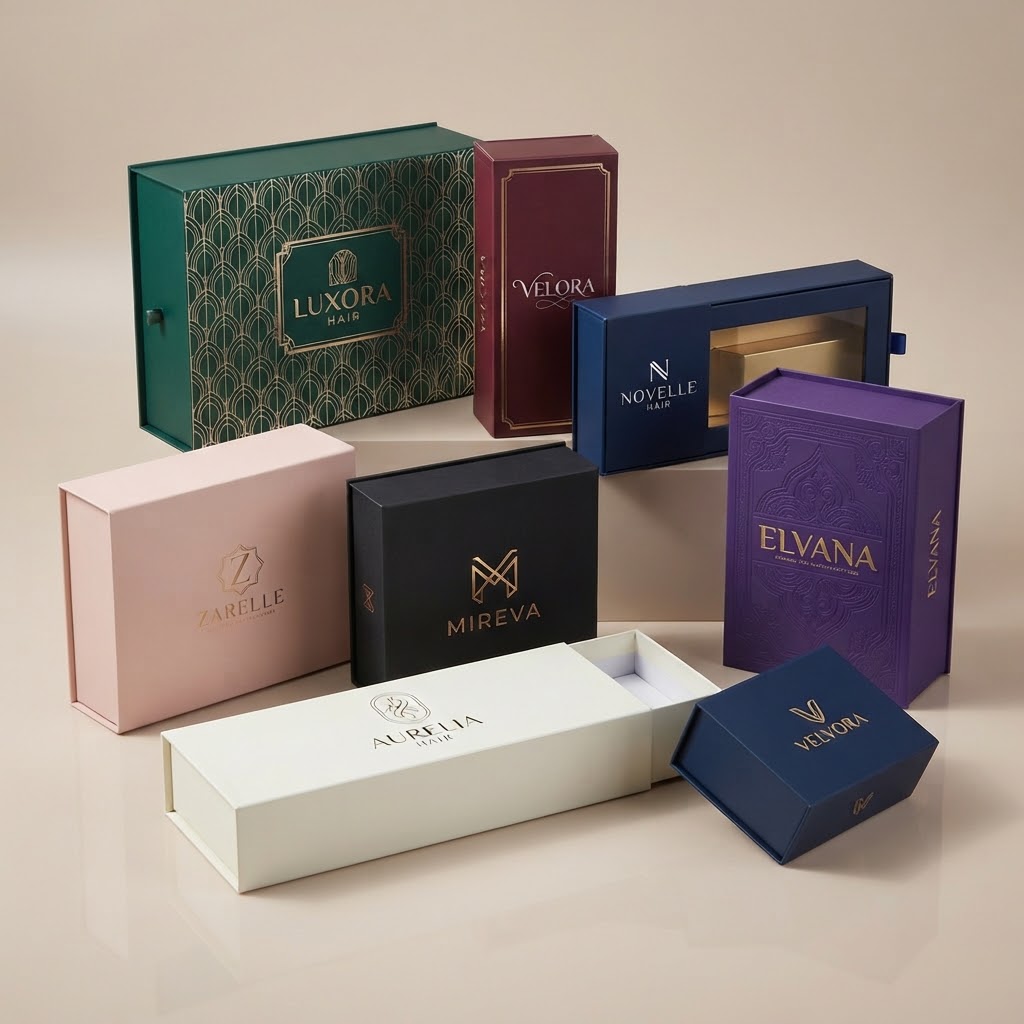 Hair Packaging Boxes