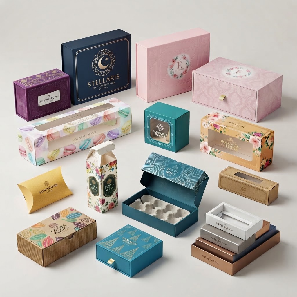 Custom Macaron Packaging Boxes