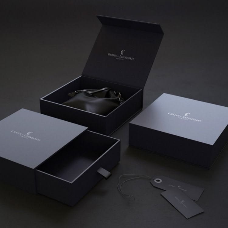 Matte Black Packaging