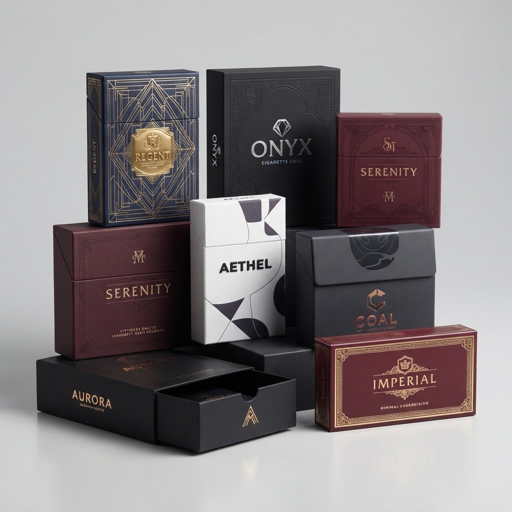 Custom cigarette boxes and cigarette packaging