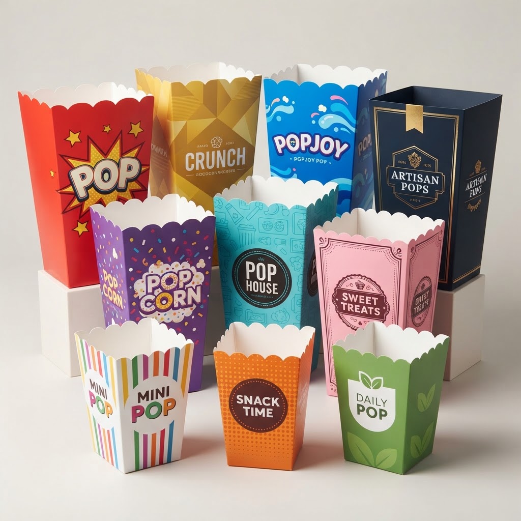 Custom Popcorn boxes