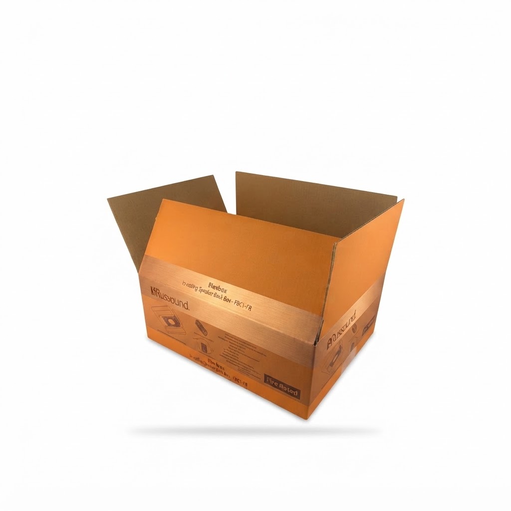 Custom appliance shipping box for electronic equipment